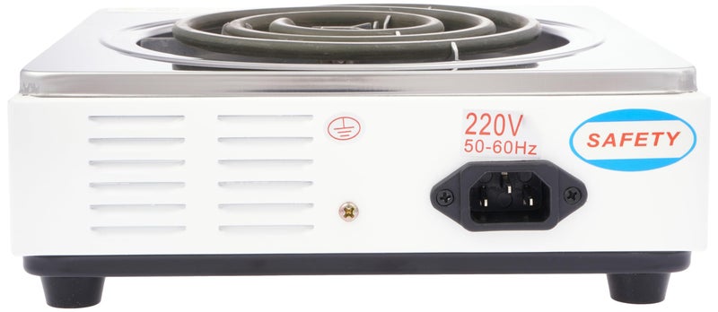 Joya Electric Stove with Single Burner Temperature Adjustor Coil Heating Element Stainless Steel Silver - Image 3